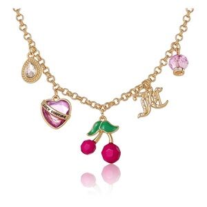 NWT Juicy Couture Cherry Charm Necklace